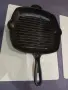 Чисто нов! 100% чугунов грил тиган Flame Cast Iron с размер 28х28 см, снимка 3