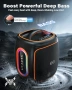 Нова Преносима Bluetooth Колона 120W Subwoofer TWS RGB 30 часа Батерия Високоговорил, снимка 3