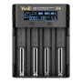 Yonii D4 Смарт Зарядно за Батерии 18650 21700 26650 AA AAA Li-ion Ni-MH Тестер Капацитет Бързо 2A, снимка 11