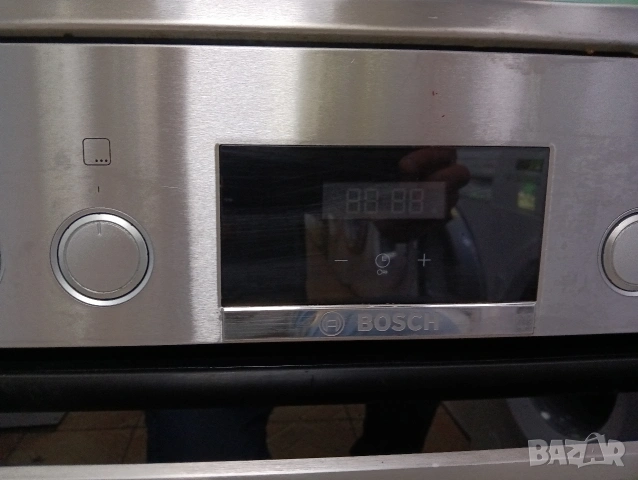 Иноксова свободно стояща печка с керамичен плот Бош Bosch с 2 години гаранция!, снимка 7 - Печки, фурни - 54513768