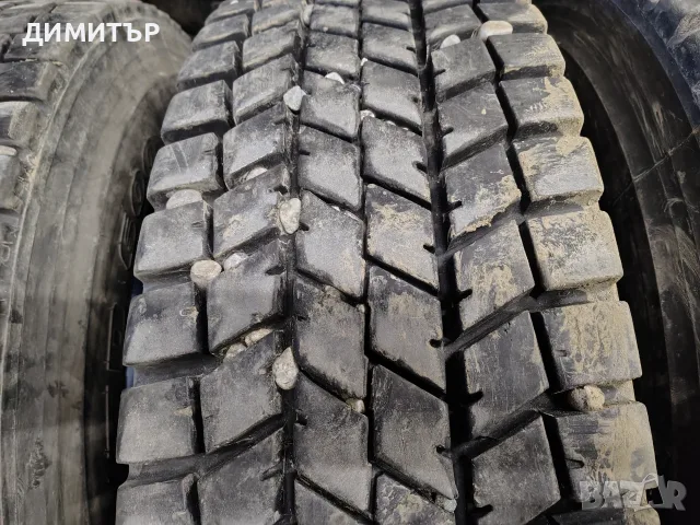 4бр.Камионски гуми задна шарка FIRESTONE 295 80 22.5 като НОВИ цена за брой !!!, снимка 4 - Гуми и джанти - 55697600