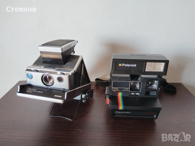 POLAROID SX-70 ALPHA 1 REVUE, POLAROID Supercolor 635CL