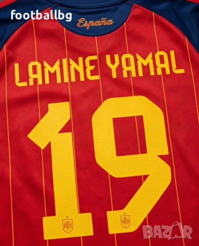 YAMAL 19 ❤️⚽️ детско юношески футболни екипи 🇪🇸 SPAIN 🇪🇸 НОВО 2026-27 година , снимка 6 - Футбол - 28093417