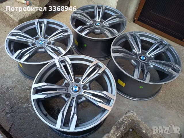 Джанти BMW 18" 5x120 спорт пакет БМВ 5Х120, снимка 6 - Гуми и джанти - 55346304