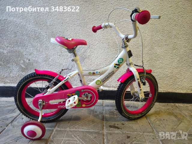 Детско колело/велосипед MONI 14 цола.