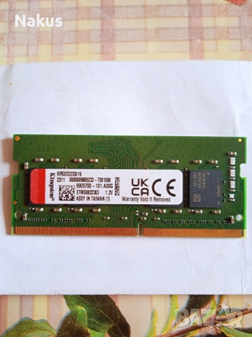 Kingston 16GB DDR4 PC4-3200, снимка 2 - RAM памет - 54819765