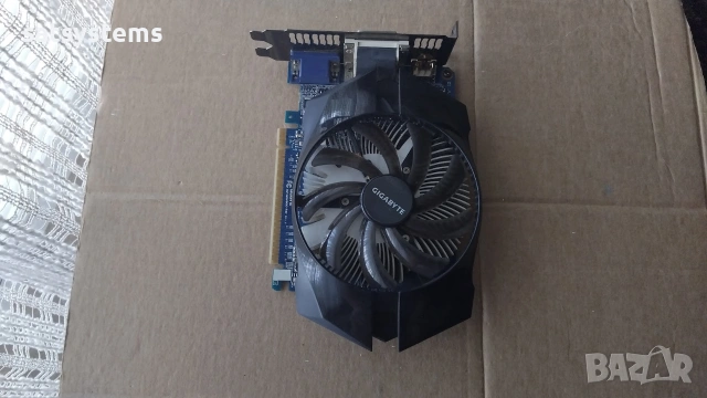 Видео карта NVidia GeForce Gigabyte GT640 2048MB GDDR3 128bit PCI-E, снимка 6 - Видеокарти - 54988473