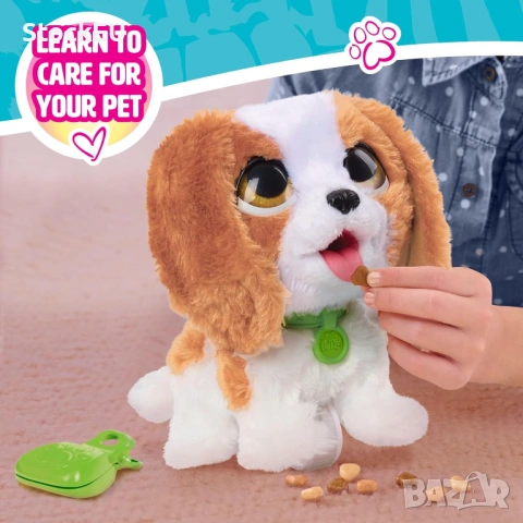 Играчка куче Fur Real Кинг Чарлз Интерактивнo плюшенo куче акащо кученце