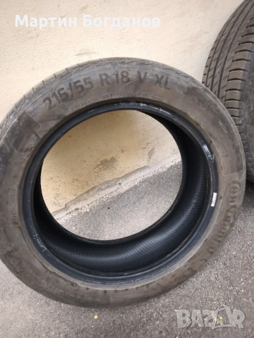 Летни гуми Continental 215/55/18 V XL