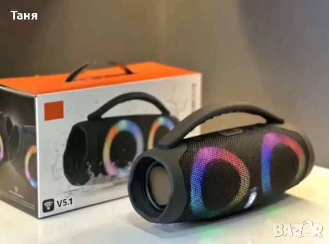 Преносима тонколонка, Booms box 3, снимка 4 - Bluetooth тонколони - 55683221