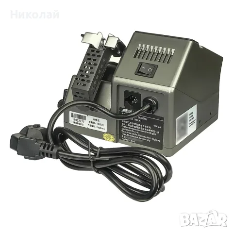 Станция за прецизно запояване Aifen A9-C210, стандарт JBC 210, 3 канала, 160W, 100-450°С, снимка 6 - Поялници и запояване - 55300359