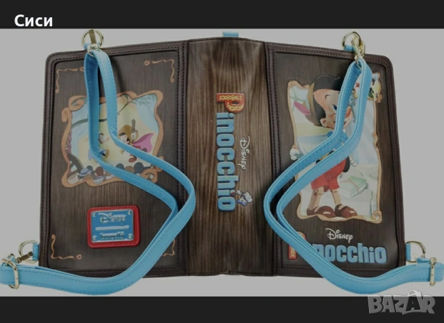 Чанта на Дисни / Раница на Дисни, Disney,  Пинокио , снимка 4 - Чанти - 54309903