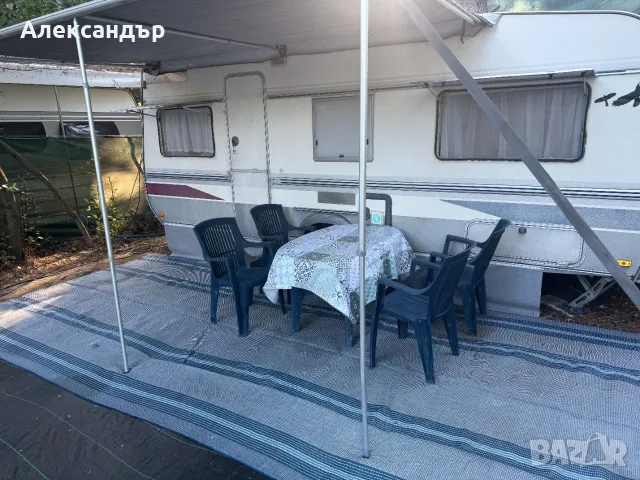 Продавам каравана на къмпинг Аспровалта - цена 10 000 евро., снимка 2 - Каравани под наем - 55296830
