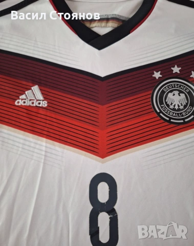 Германия / Germany ADIDAS #8 Ozil Световно първенство 2014г. - размер XL, снимка 3 - Фен артикули - 24803997