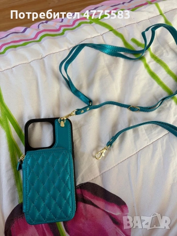 Калъф за iPhone 14 Pro,цвят turquoise, снимка 4 - Калъфи, кейсове - 54988779