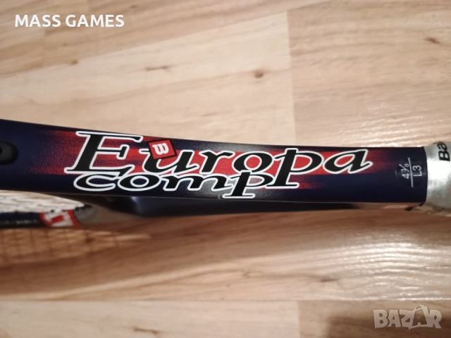Wilson Europa Comp Тенис Ракета , снимка 4 - Тенис - 55252674