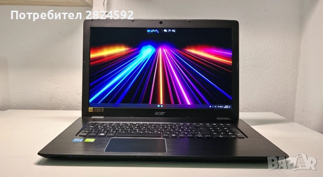 17" Acer/i5/12GB/Nvidia 2GB/256+1000GB/отлична батерия