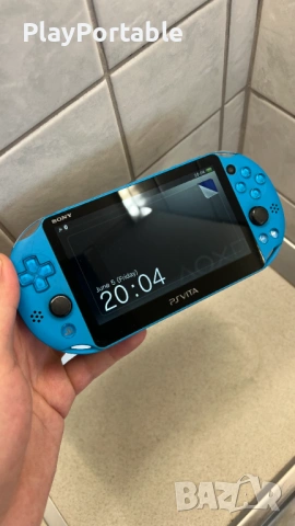 Modded Ps Vita 2000 Aqua Blue 128GB/256GB със 150+/250+ игри, снимка 3 - PlayStation конзоли - 54797436
