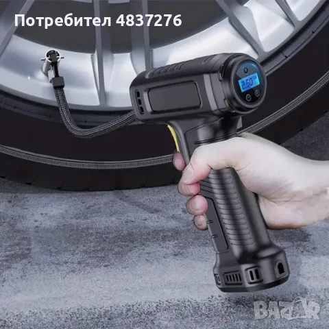 Безжичен електрически компресор за гуми, снимка 5 - Аксесоари и консумативи - 55501876