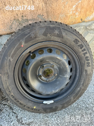 4бр. железни джанти 15", 5х114.3, 66.1 - Renault, снимка 5 - Гуми и джанти - 54127861