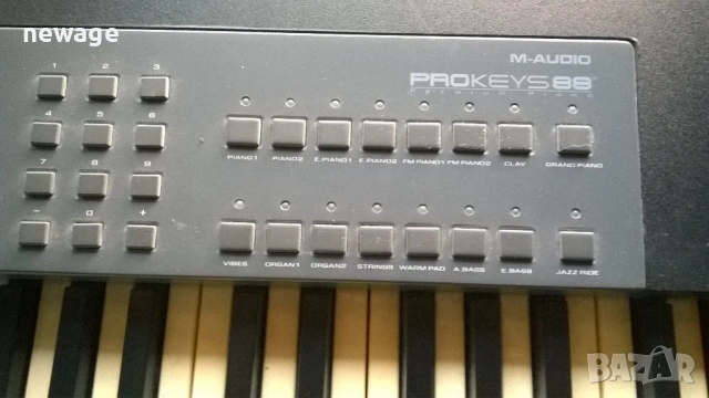Продавам M-Audio ProKeys 88 – Стейдж пиано / MIDI контролер + Стойка и Педал, снимка 3 - Синтезатори - 54460856
