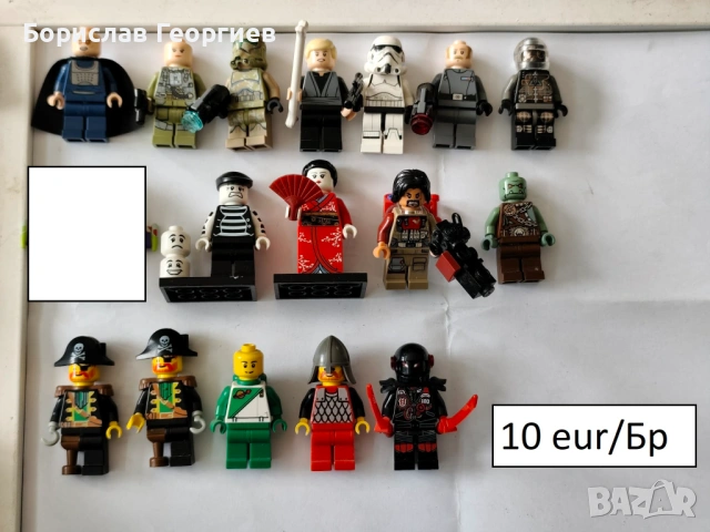 Оригинални лего минифигурки lego star wars /ninjago/ и други, снимка 10 - Образователни игри - 33848004