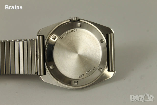1950's CERTINA Kurth Freres Стоманен Швейцарски Часовник, снимка 8 - Мъжки - 54995857