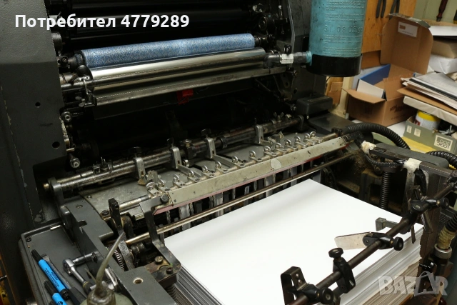 продавам печатна машина и книговески нож, снимка 3 - Други машини и части - 54025396