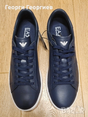 Кецове Emporio Armani номер 44, снимка 3 - Маратонки - 54357175