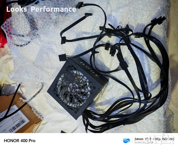 !!!СПЕШНО!!! ARGB Захранване njoy 80+bronze 600W