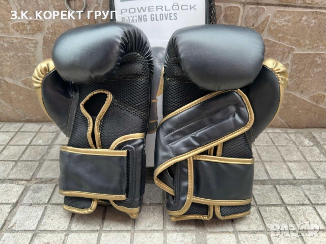 Боксови ръкавици Everlast Powerlock 16 oz – НОВИ, снимка 3 - Бокс - 54890060