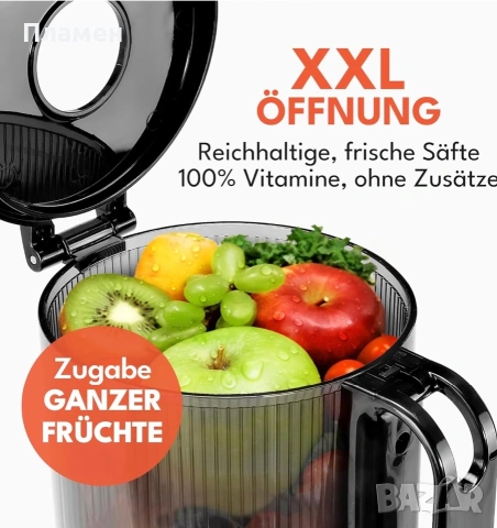 LEBENLANG Slow Juicer LBL3077 – Студено пресоваща сокоизстисквачка – НОВА, само разопакована, снимка 11 - Сокоизстисквачки и цитрус преси - 55075475