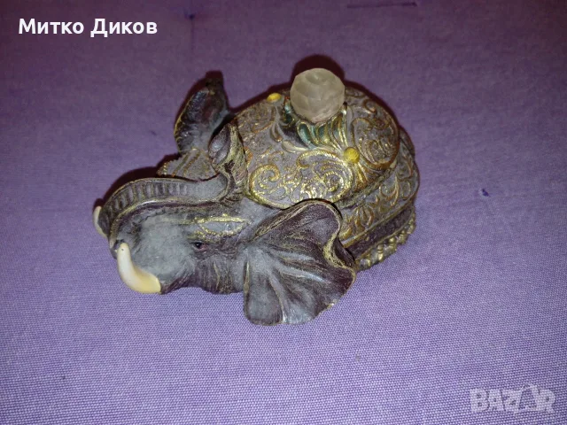 Бижутерийна кутия с обувчица и слонче, снимка 7 - Други - 55565336