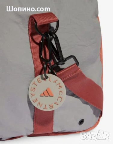 ADIDAS x Stella McCartney Training Bag Grey/Orange  Спортен сак ADIDAS x Stella McCartney , снимка 4 - Сакове - 54456117