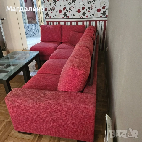 Ляв ъглов диван, снимка 13 - Дивани и мека мебел - 55252333