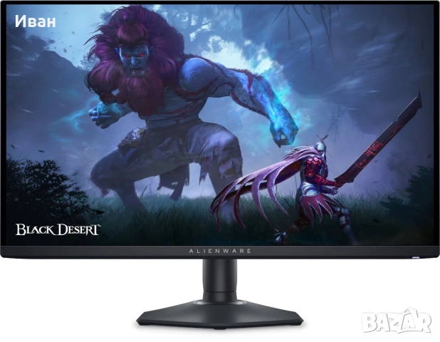 Гейминг монитор Dell - Alienware AW2725DF, 27'', 360Hz, 0.03 ms, OLED, снимка 2 - Монитори - 54712547