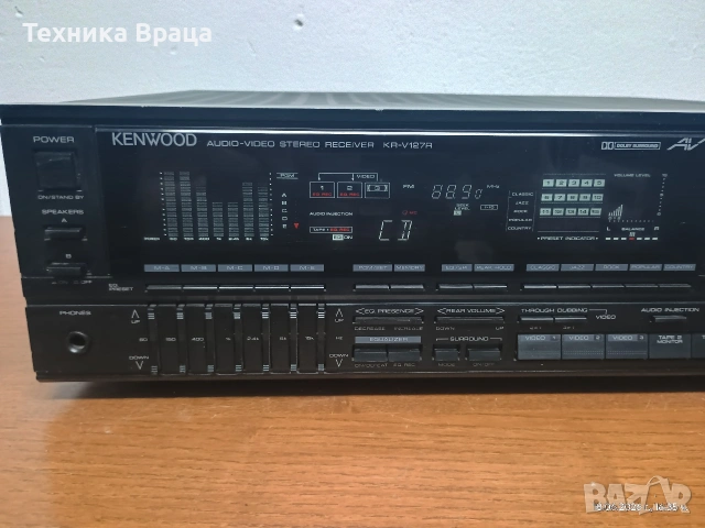 Kenwood KR-V127R в отлично техническо и много добро външно състояние., снимка 3 - Ресийвъри, усилватели, смесителни пултове - 54968801