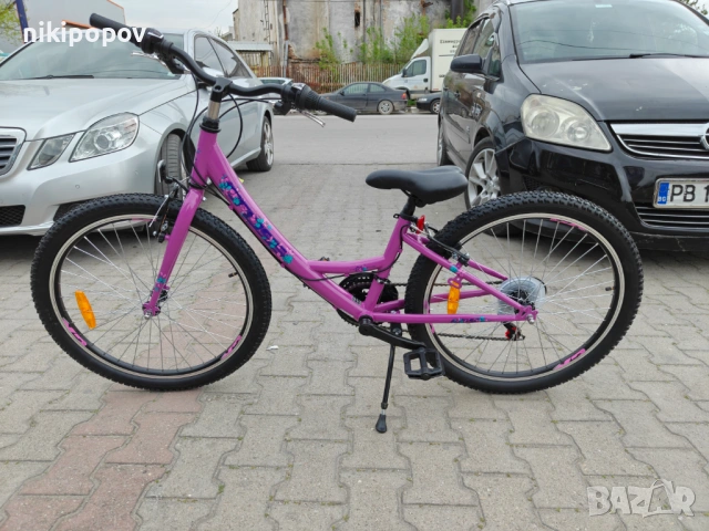 CROSS Велосипед 24" ALISSA лилав, снимка 8 - Велосипеди - 54276801