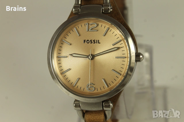 FOSSIL ES2830 Дамски Стоманен Кварцов Часовник , снимка 2 - Дамски - 55276459