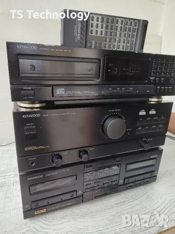 Като НОВА! Стерео система Kenwood (AX-43 / DP-730) с дистанционно – Пълна Профилактика, снимка 4 - Аудиосистеми - 55675186