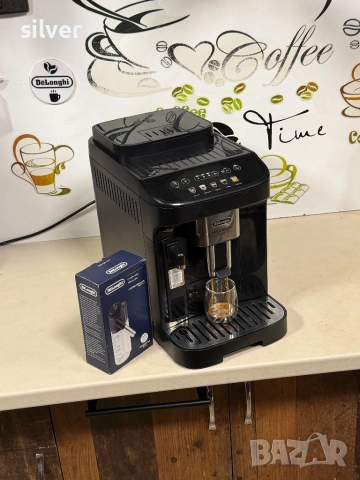 Кафемашина кафе автомат delonghi magnifica evo с гаранция, снимка 9 - Кафемашини - 54842692