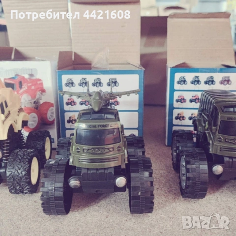 Детска количка, Мини джип, 360 градусово завъртане, Повдигаща се / Варианти: Жълт, камуфлаж, камуфла, снимка 12 - Други - 54981477
