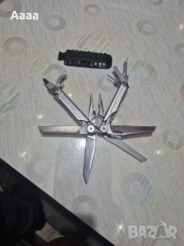 Мултитул Leatherman Wave, снимка 2 - Ножове - 54620049