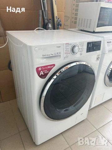 Пералня LG-7 кг,инверторен мотор,А+++, снимка 2 - Перални - 54477946