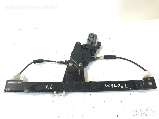 Стъклоповдигач за предна лява врата за Fiat Doblo (2002-2009) 0517184040E 