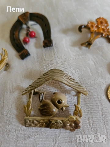 Брошки 5 бр, снимка 7 - Други - 54015696