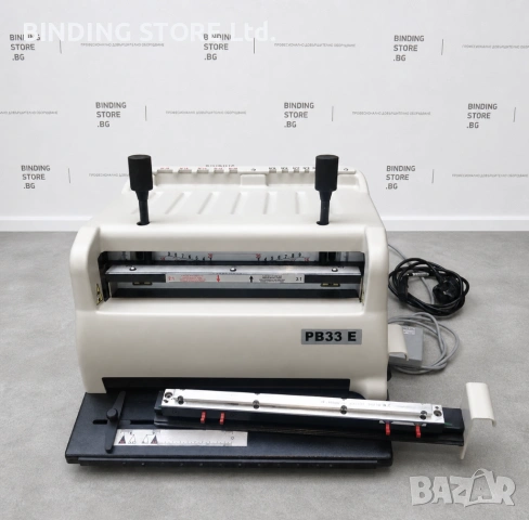 Машина за дупчене и поставяне на метални спирали James Burn JBI PB3300