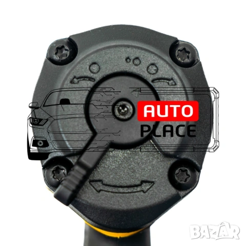 Пневматичен гайковерт мини 1200 Nм 1/2″ JCB с вложки и куфар, снимка 8 - Други инструменти - 54048221