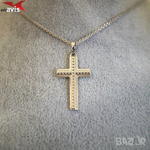 Висулка с платинено покритие 241133, снимка 4 - Колиета, медальони, синджири - 55686224