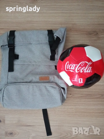 Комплект Кока Кола/ Coca Cola раница и футболна топка FIFA 2026
